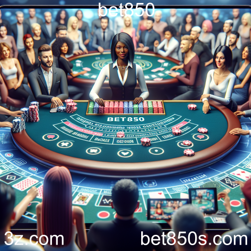 Experiência Imersiva: Apostando Ao Vivo na Bet850